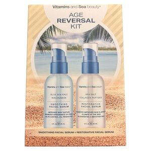 Vitamins and Sea Beauty Age Reversal Kit - Smoothing & Restorative Facial Serums